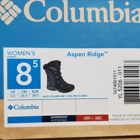 Columbia winter boots women's sz 8.5  pre owned - Picture 7 of 10